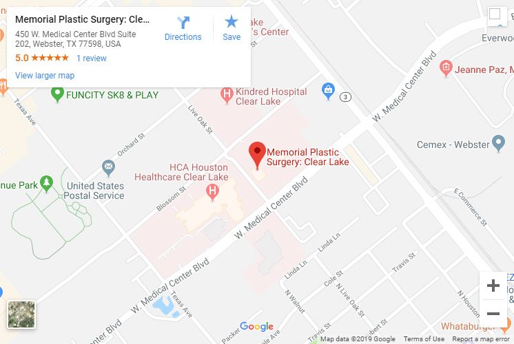 Memorial Platic Surgery - Google Map