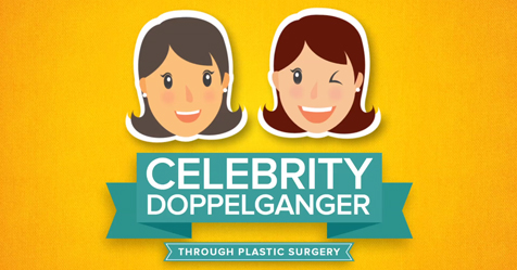 celebrity dopplegangers plastic surgery