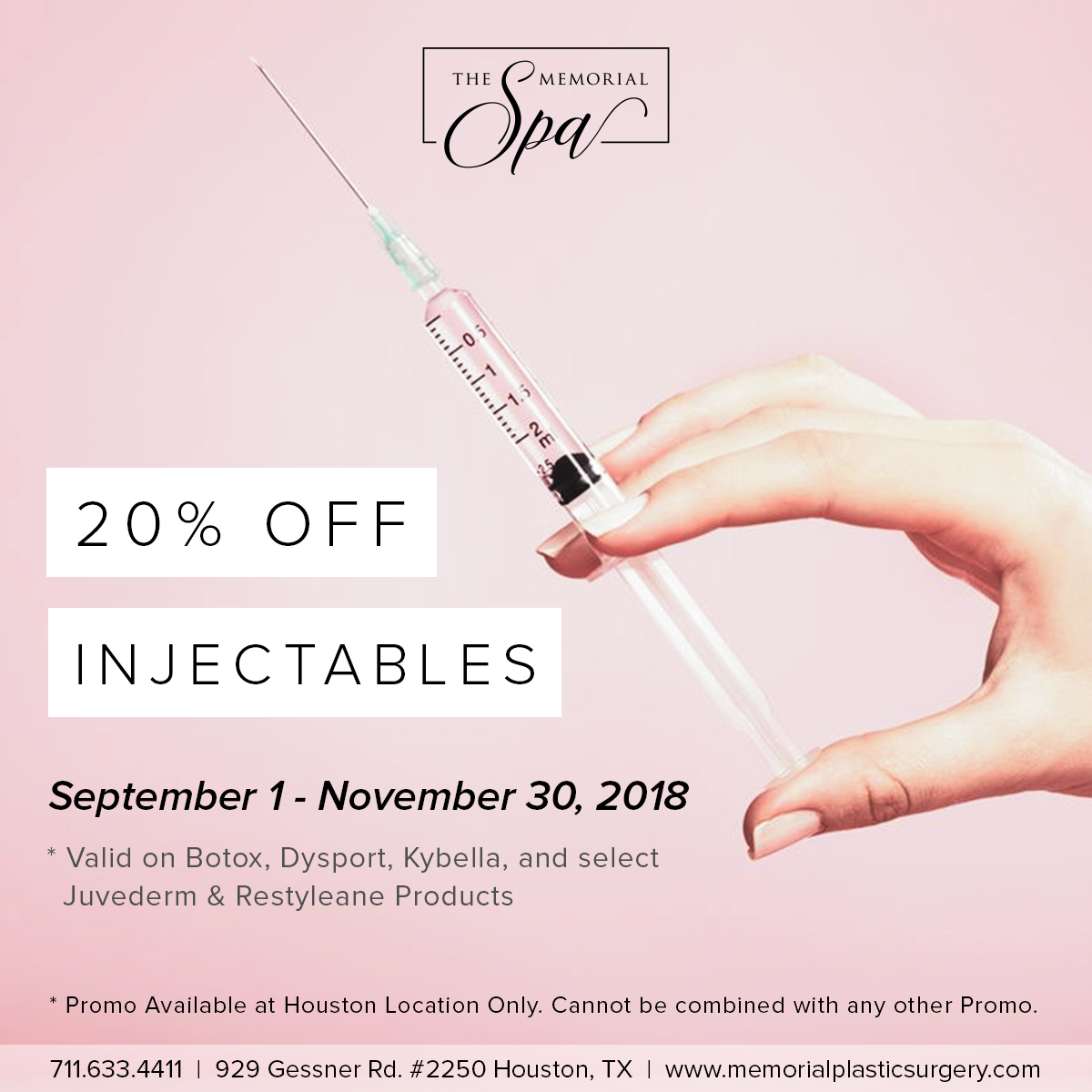 injectables special