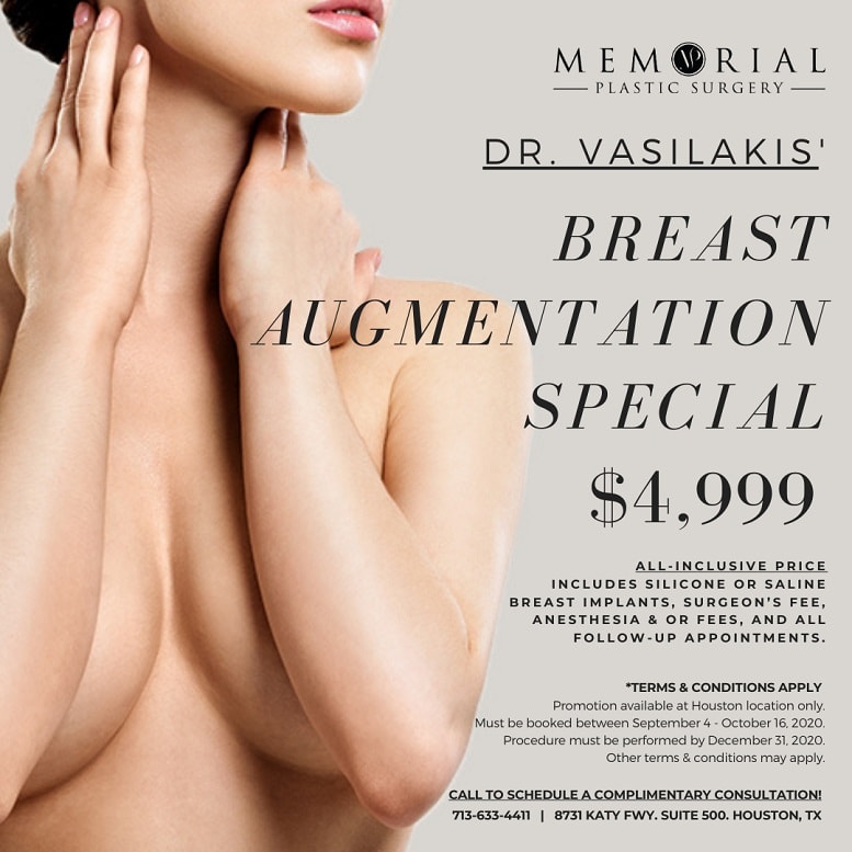 Dr. Vasilakis' Breast Augmentation Special 2020