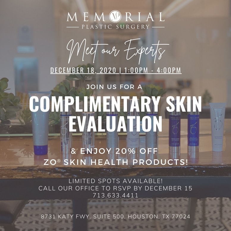 complimentary skin evaluation
