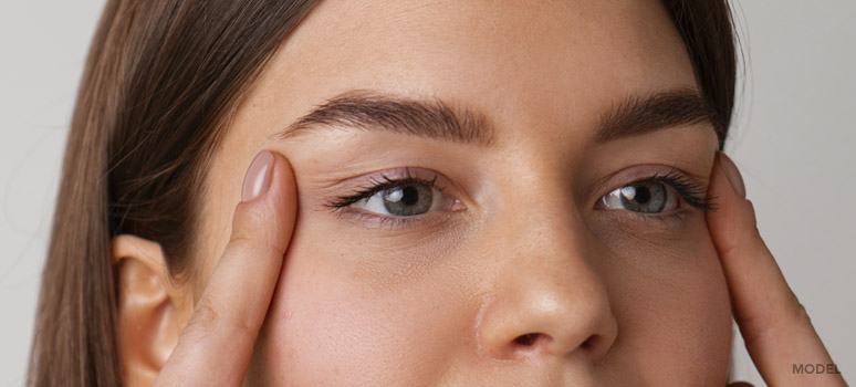 how to fix uneven eyelids